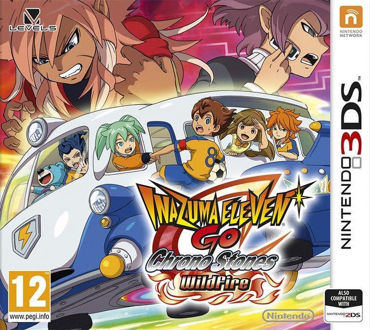 Inazuma Eleven: Go - Chrono Stones Wildfire 3DS, Spelcomputers en Games, Games | Nintendo 2DS en 3DS, 1 speler, Zo goed als nieuw
