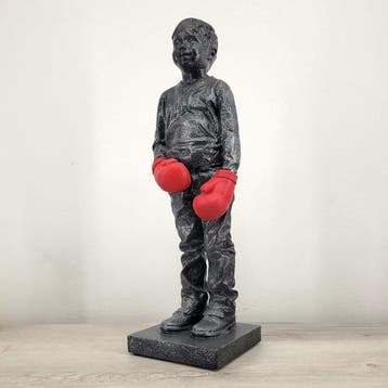 Mark Sugar - Carefree child (Red & black boxing style 58)