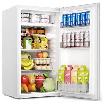 Mini Koelkast 91L met Vriesvak Stil 38dB Instelbaar, Witgoed en Apparatuur, Koelkasten en IJskasten, Verzenden, Nieuw
