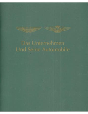2000 ASTON MARTIN | LAGONDA PROGRAMMA GENEVE PERSMAP DUITS, Nieuw, Author