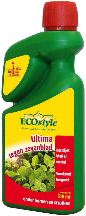 Ecostyle ultima tegen zevenblad 510 ml concentraat, Verzenden, Nieuw