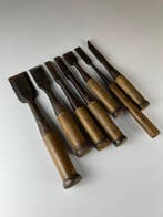 7-delige Beitelset (, , , , , Vintage Japanse