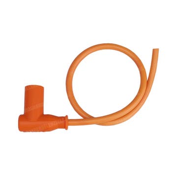Bougiekabel 7mm met bougiedop oranje haaks 90 graden groo..., Ophalen of Verzenden, Nieuw