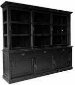 Buffetkast zwart - zwart Beverwijk 260 x 220cm, Ophalen of Verzenden, Nieuw