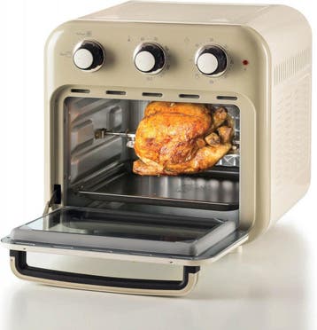 Ariete 4632/03 Vintage Airfryer & Oven - 16 liter - 1400, Verzenden, Nieuw