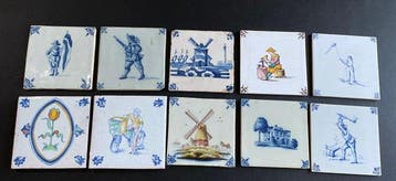 Tegel (10) - 1950-1960, Antiek en Kunst