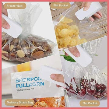 Draagbare Mini Heat Sealer - Sluit Plastic Zakken Snel en Ge, Verzenden, Nieuw