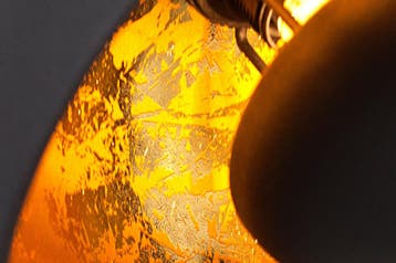 Hanglamp STUDIO 3s zwart goud - 36228, Ophalen of Verzenden, Nieuw
