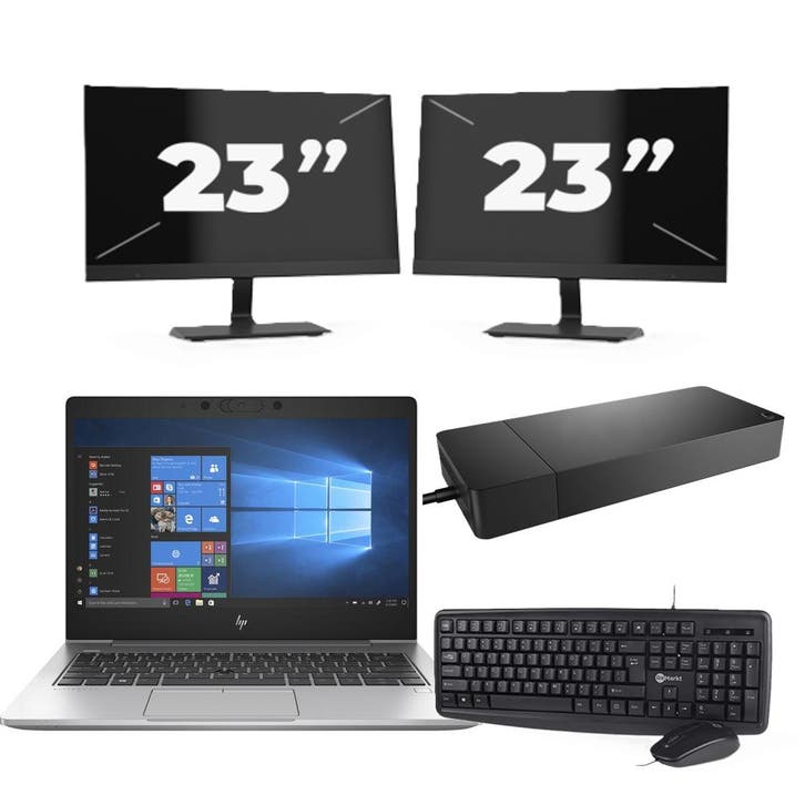 HP EliteBook 735 G6 - AMD Ryzen 5 PRO 3500U - 13 inch - 8GB, Computers en Software, Windows Laptops, SSD, 13 inch, Qwerty, Refurbished