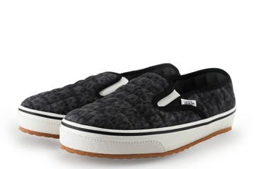 Vans Instappers in maat 36½ Zwart, Verzenden, Zo goed als nieuw, Vans, Instappers