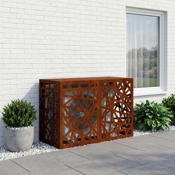 vidaXL Airconditioner hoes Roestkleurig 90 x 40 x 60 cm, Verzenden, Nieuw