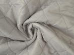 10 meter gewatteerde voering - Zilvergrijs, Hobby en Vrije tijd, Stoffen en Lappen, 120 cm of meer, Ophalen of Verzenden, Polyester