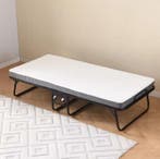 Opklapbed 90x190 met wielen en 10cm traagschuimmatras, Verzenden, Nieuw