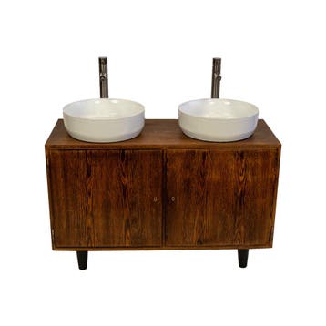 TV-meubel | Hundevad | Vintage | Wengé |  3954, Minder dan 50 cm, 75 cm of meer, Mid-Century, Ophalen of Verzenden