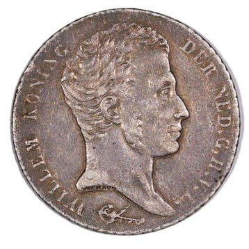Nederlands-Indië. 1 Gulden 1840 – Scholten 617 (Zonder