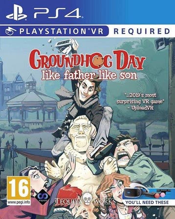 Playstation 4 Groundhog Day: Like Father Like Son, Verzenden, Zo goed als nieuw