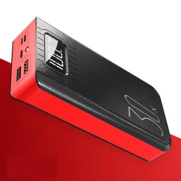 30X Powerbank met 2 Uitvoer/3 Invoer Poorten 30.000mAh -, Verzenden, Nieuw, ASOMETECH