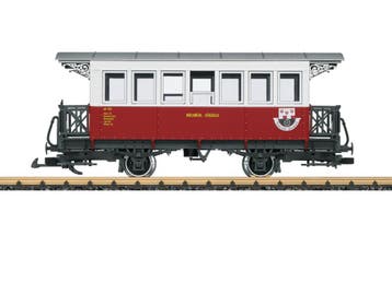 LGB 33205 Personenwagen Nr. 116 Jagsttalbahn, Metallrader..., Overige typen, Nieuw, Ophalen of Verzenden, LGB