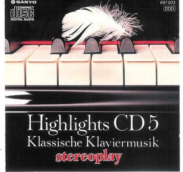 Jürgen Jakob - Highlights CD5 Klassische Klaviermusik, Ophalen of Verzenden, Gebruikt