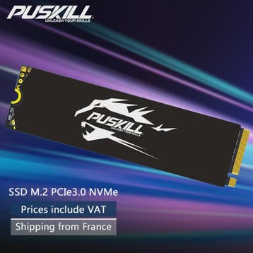 PUSKILL PCIe NVMe M.2 SSD 2280 - Snelle Interne Solid State, Computers en Software, Harde schijven, Verzenden, Nieuw