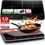 Inductie Kookplaat vrijstaand - Elektrische kookplaat - 2 pl, Witgoed en Apparatuur, Kookplaten, Verzenden, Zo goed als nieuw