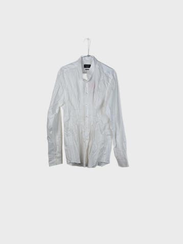 Bruun & Stengade Business Shirt Heren maat XS Wit Vintage, Ophalen of Verzenden, Nieuw