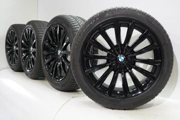 BMW 6 GT G32 7 serie G11 G12 620 19 inch velgen Pirelli Runf, 19 inch, Gebruikt, Velg(en), Winterbanden