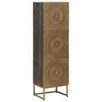 vidaXL buffetkast Koper 35 x 30 x 120 cm, Minder dan 50 cm, Verzenden, 100 tot 150 cm, Nieuw