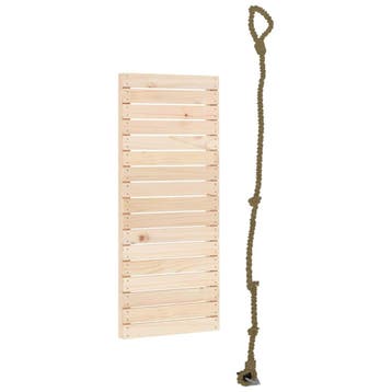 Speeltuin klimwand grenenhout | 29% Korting - B-keuze, Kinderen en Baby's, Ophalen of Verzenden, Nieuw, Klimtouw, Aanbouwonderdeel