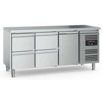 Ecofrost Koelwerkbank 417L | 1 Deur + 4 Laden | RVS, Ophalen of Verzenden, Nieuw