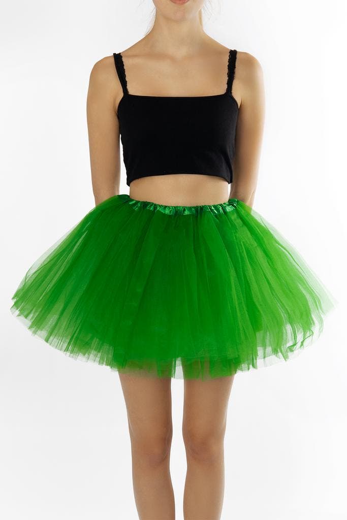 KIMU® Tutu Donkergroen Tule Rokje XS S 140 146 152 158 164 D, Kleding | Dames, Carnavalskleding en Feestkleding, Nieuw, Maat 34 (XS) of kleiner