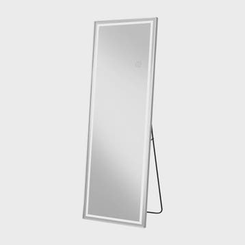 Staande Spiegel met LED Verlichting (160x50 cm) - Dimbare He, Antiek en Kunst, Antiek | Meubels | Kasten, Verzenden