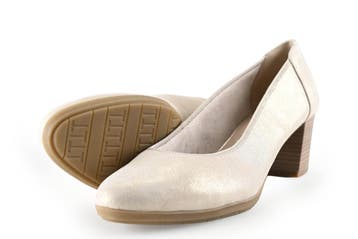 Caprice Pumps in maat 41 Zilver, Kleding | Dames, Schoenen, Pumps, Overige kleuren, Verzenden, Zo goed als nieuw