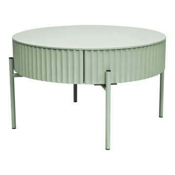 Salontafel Rill rond Ø60 cm mintgroen [en.casa], Verzenden, Nieuw