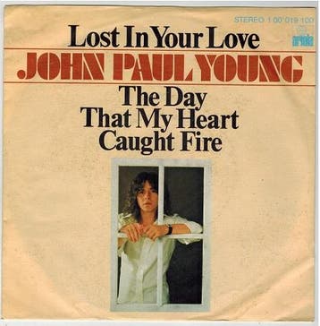 Single vinyl / 7 inch - John Paul Young - Lost In Your Love, Verzenden, Zo goed als nieuw, 7 inch, Pop