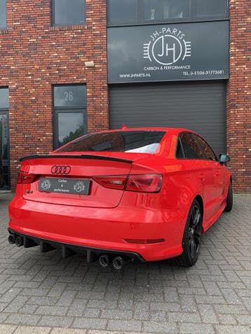 Carbon kofferbak spoiler Audi A3 S3 RS3 8VA, Auto diversen, Tuning en Styling, Verzenden