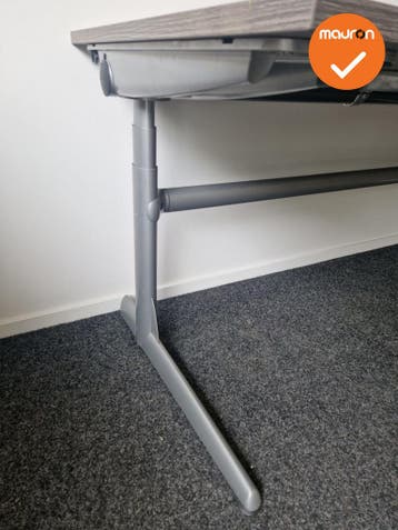 Ahrend 500 zit-sta bureau - nieuw blad naar keuze - 160x80, Werkplek, Ophalen of Verzenden, Gebruikt, Bureau