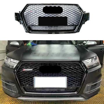 Grille Voor Audi Q7 4M (SUV) Pre-Facelift – RSQ7 Look,, Ophalen of Verzenden, Nieuw