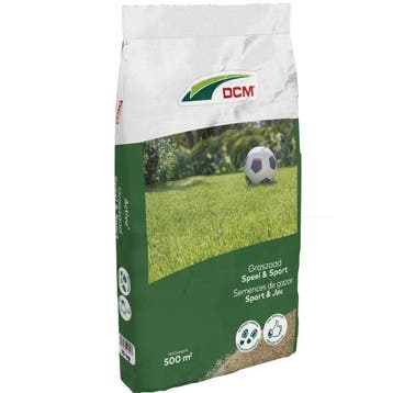 Graszaad speelgazon | DCM | 500 m² (10 kg), Verzenden, Nieuw