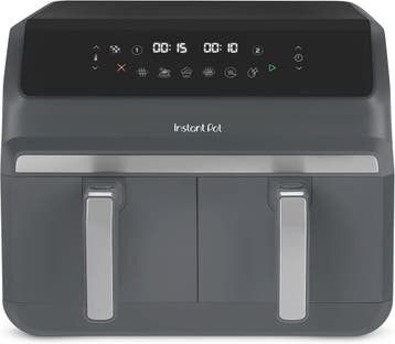 Instant Pot Airfryer 8L Truffle Grey - 41% Voordeel, Ophalen of Verzenden, Zo goed als nieuw, Airfryer XXL, 1500 gram of meer