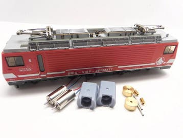Micromotor HSB010C Bemo H0m FO BVZ HGe 4/4 I, FO BVZ HGe, Overige merken, Gelijkstroom, Verzenden, Overige typen