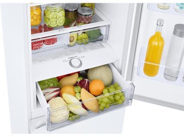 Samsung - Koel-vriescombinatie - Inhoud  390 L - Nofrost, Witgoed en Apparatuur, 200 liter of meer, Verzenden, Met aparte vriezer