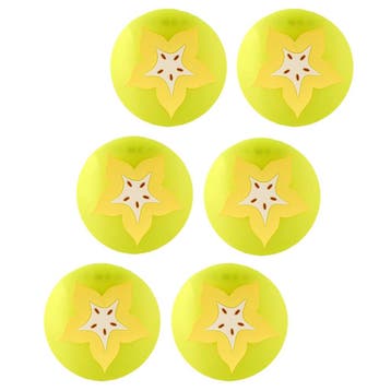 Fako Bijoux - Fruitige Siliconen Onderzetters -  Fruit, Verzenden, Nieuw