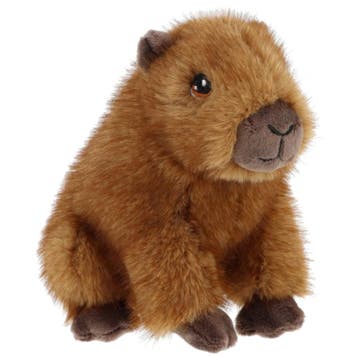 Keel Toys capybara knuffel - pluche - 15 cm - met geluid, Verzenden, Nieuw