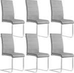 24goodz Eetkamerstoelen Set van 6 - Ergonomisch Ontwerp - Vl, Huis en Inrichting, Stoelen, Verzenden, Nieuw