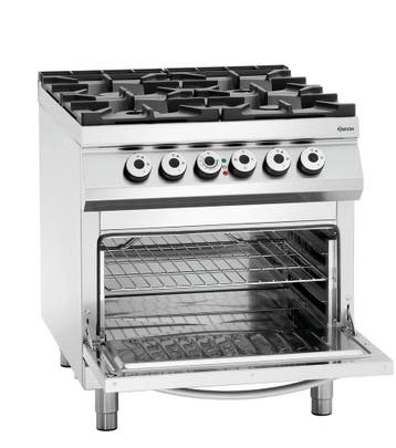 Bartscher Gasfornuis 900 Master | 4 Branders + Elektrische O, Ophalen of Verzenden, Nieuw in verpakking