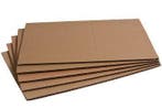 Platen golfkarton afdekken pallet enkel golf