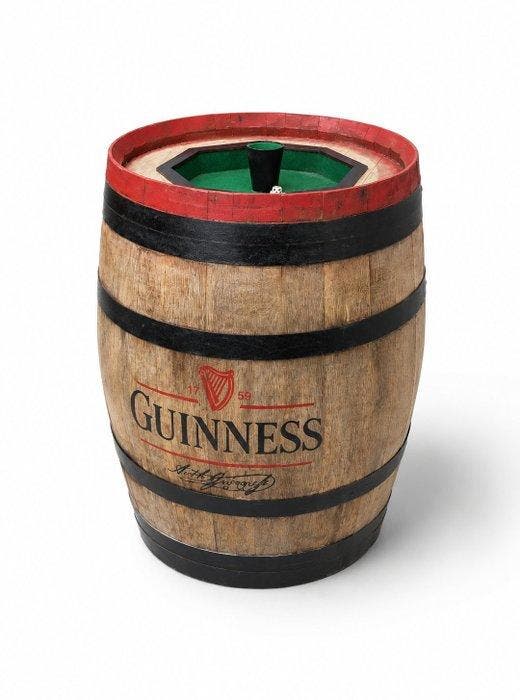 Vat - Een eiken barrel 225 liter GUINNESS - Eik - houten, Antiek en Kunst, Curiosa en Brocante