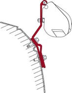 Fiamma VW T4/T4 Lift Roof Kit H1-L1/L2 1990-2003 F35, Nieuw