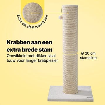 2dekans | Jake and Jacky Krabpaal voor Grote Katten -, Dieren en Toebehoren, Ophalen of Verzenden, Zo goed als nieuw